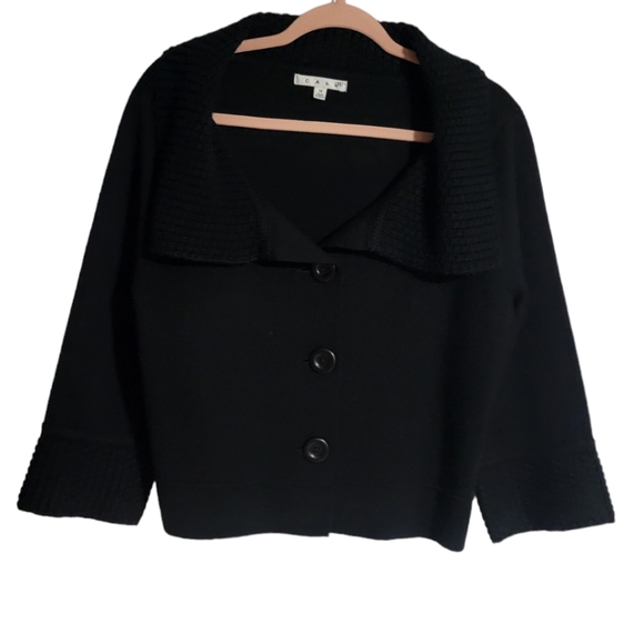 Cabi Cropped Wool Cardigan - Picture 1 of 4